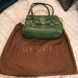 Green purse